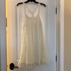 Roper off white lace dress